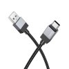 Kabel USB A do USB C Hoco 3A 1 m X110 czarny